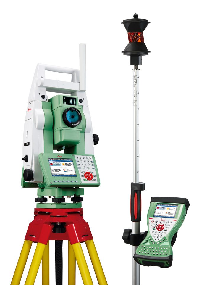 estacion total robotica