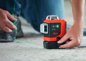 como usar un nivel laser