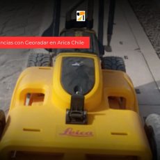 Detección de Interferencias con Georadar en Arica Chile